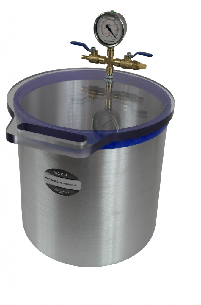 Komora próżniowa 20.0l, aluminiowa