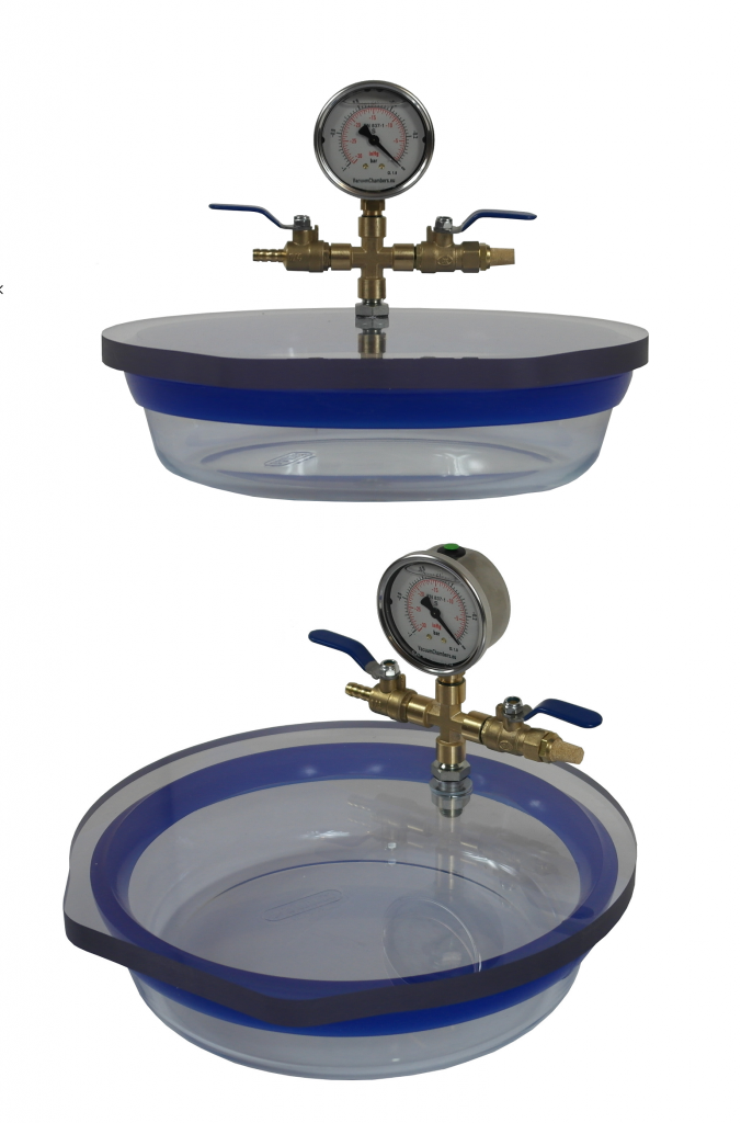 Komora próżniowa 2.1l, ze szkła