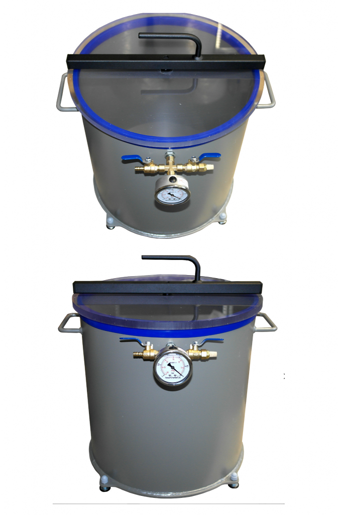 Komora próżniowa 50.0l, stal malowana proszkowo