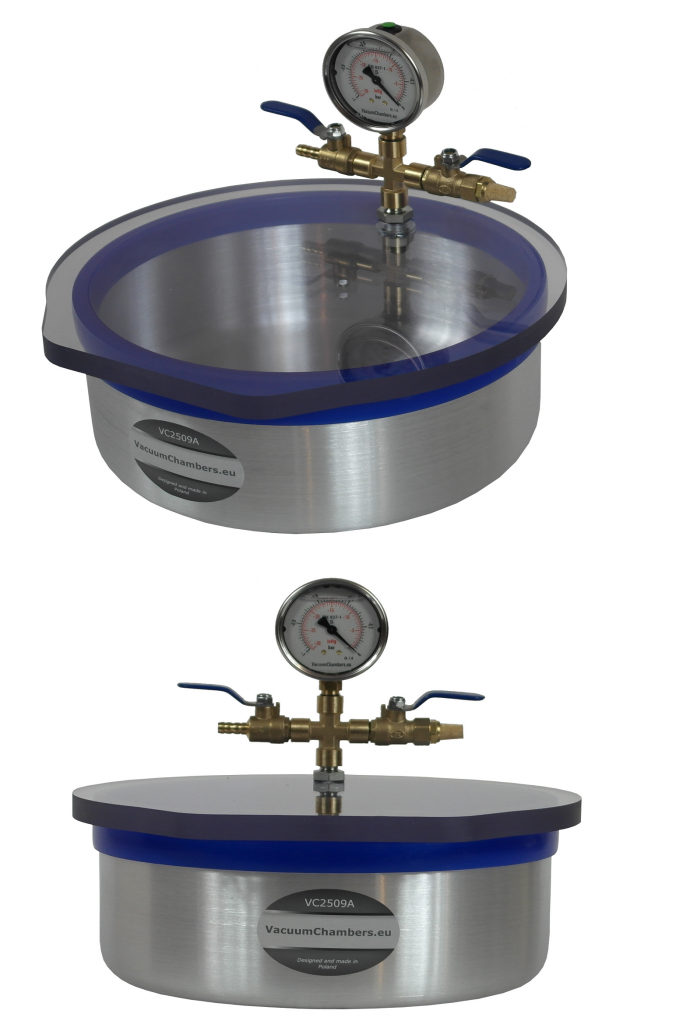 Komora próżniowa 4.8l, aluminiowa